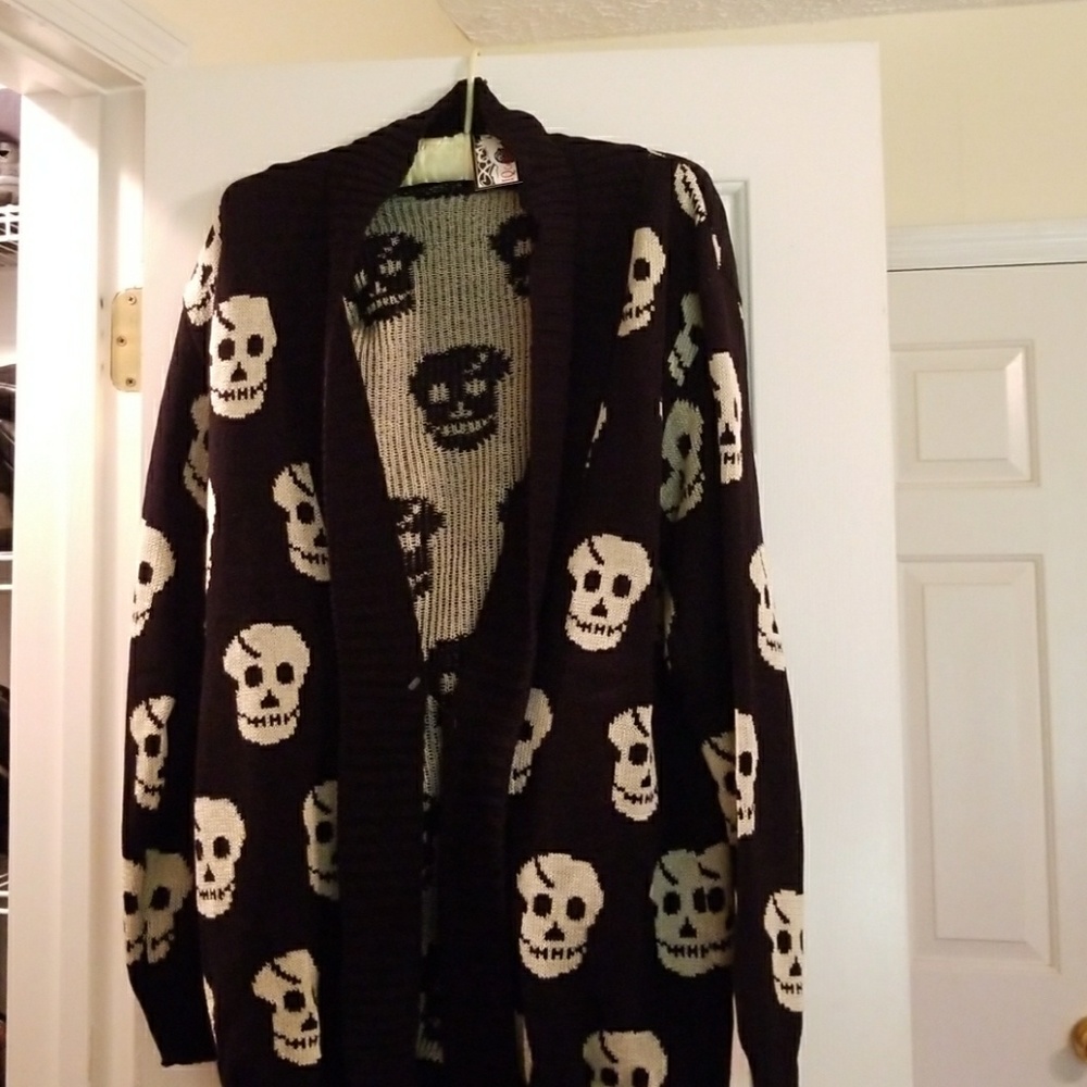 Skull Cardigan