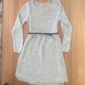 Lauren Conrad heather grey sweater dress