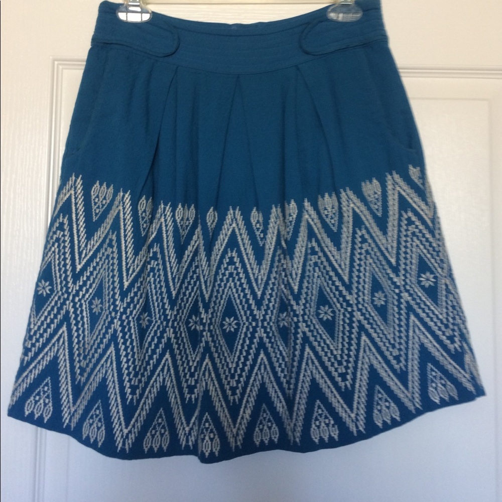 Blue Anthro-Like Skirt