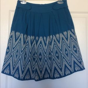 Blue Anthro-Like Skirt