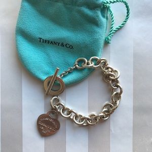 Tiffany & Co. Heart Toggle Charm Bracelet