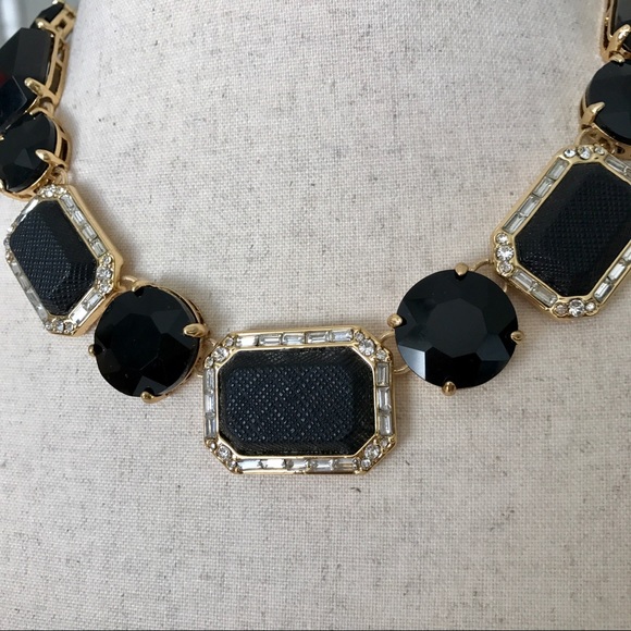 Kate Spade•Black Gem and Gold Jackpot Statement Necklace-NWT - Picture 4 of 6