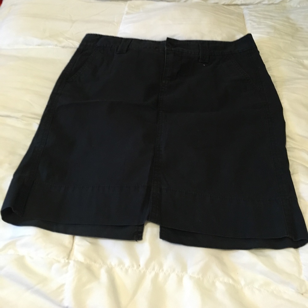 Gap navy blue casual pencil skirt