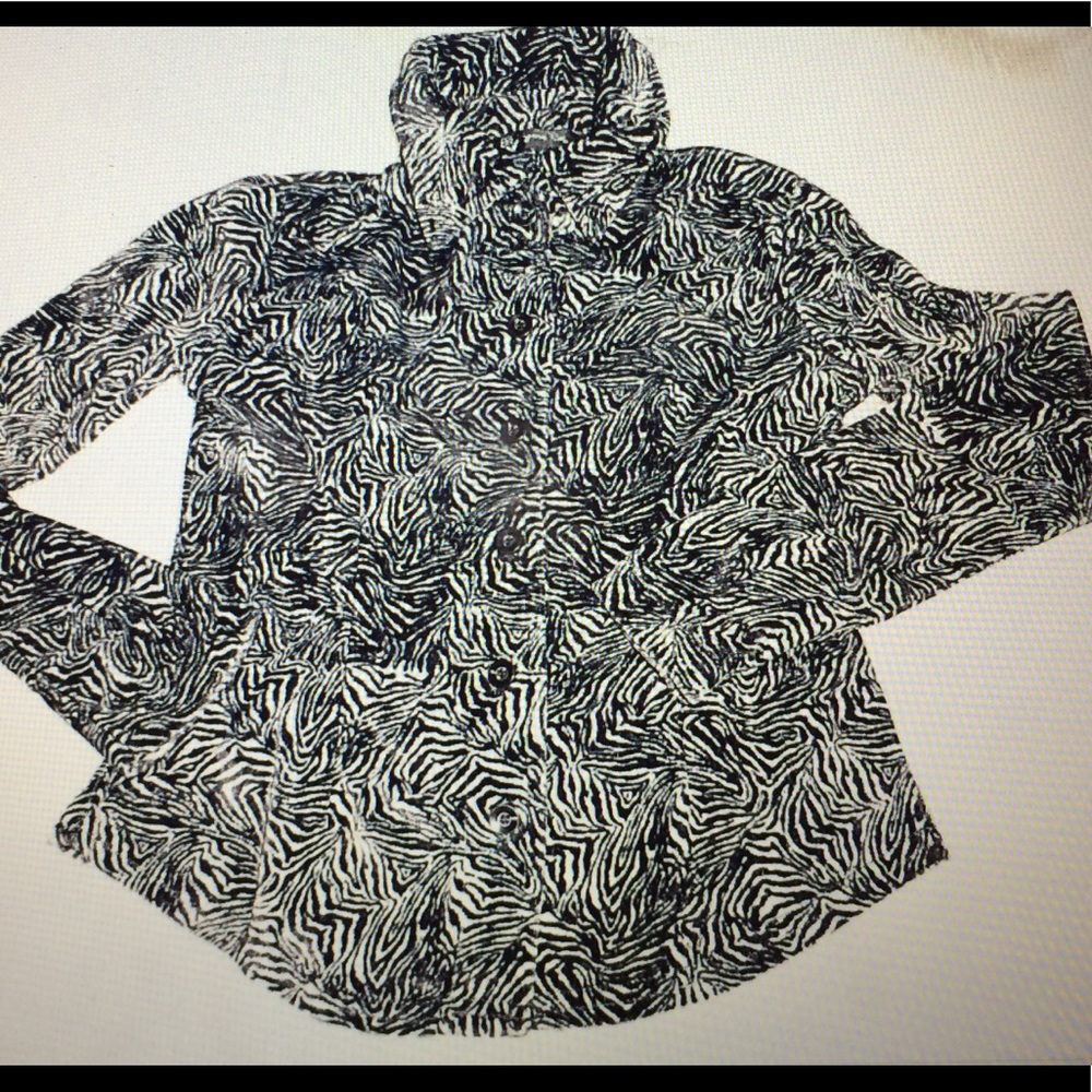 Girls Fitted button up Velour Shirt by Jeanie Bleu