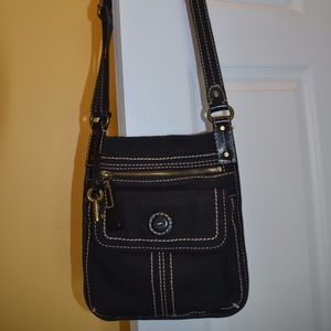 Black Fossil Purse