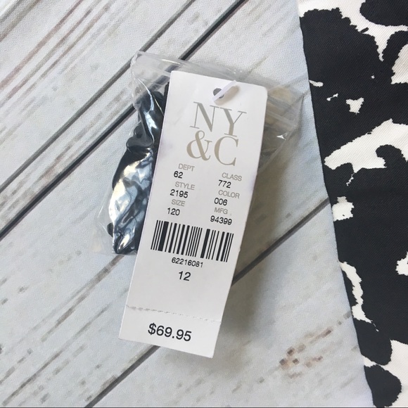 🆕 SALE! NY&Co. Strapless Dress Black - Picture 3 of 5