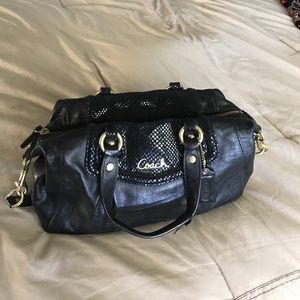 Coach Ashley Leather Satchel Coach Ashley Leather Satchel