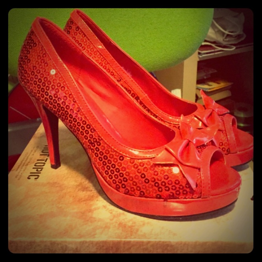 Ruby slipper heels