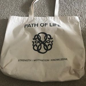 Alex and Ani Canvas Tote