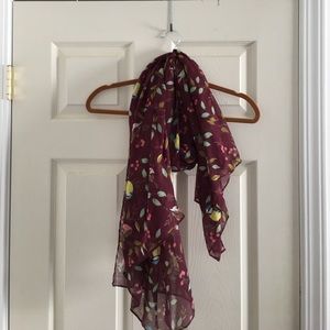 Bird Print Scarf