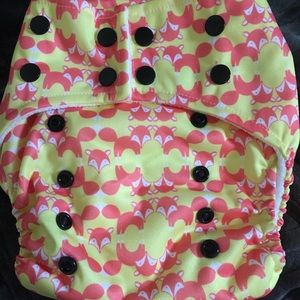 SOLD New Reusable Cloth Diaper