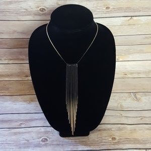 H&M Black and Gold Ombre Tierred Necklace H&M Black and Gold Ombre Tierred Necklace