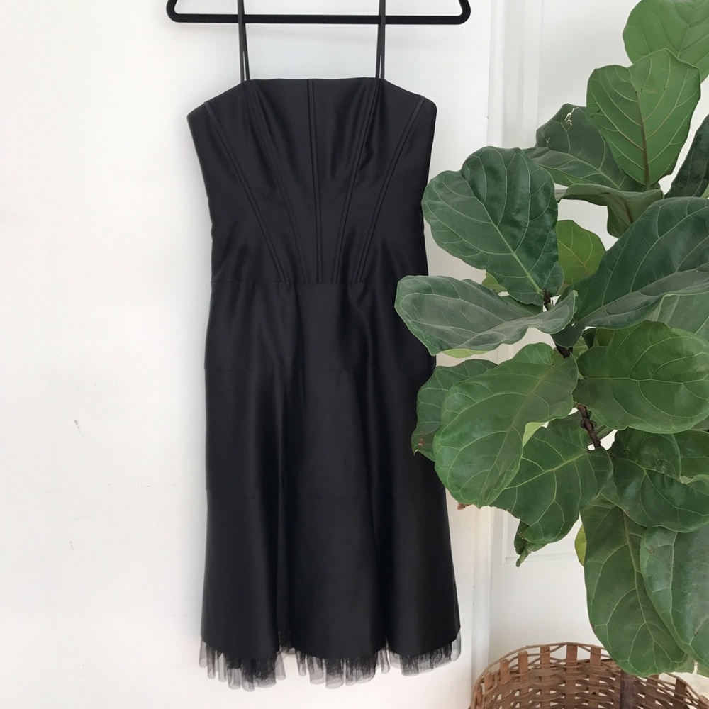 BCBG corset back dress