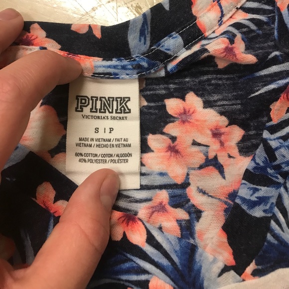 VS tank top. Tied in the front good condition - Picture 3 of 3