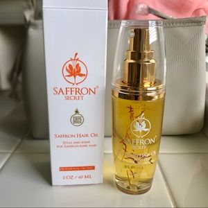 Saffron Secret Hair Oil - condition, style, shine