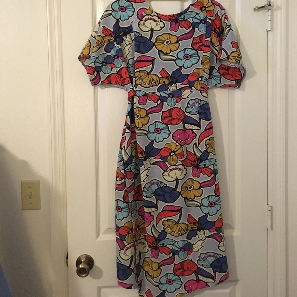 ASOS Maternity Faux wrap floral dress