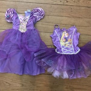 Girls rapunzel dress bundle Girls rapunzel dress bundle