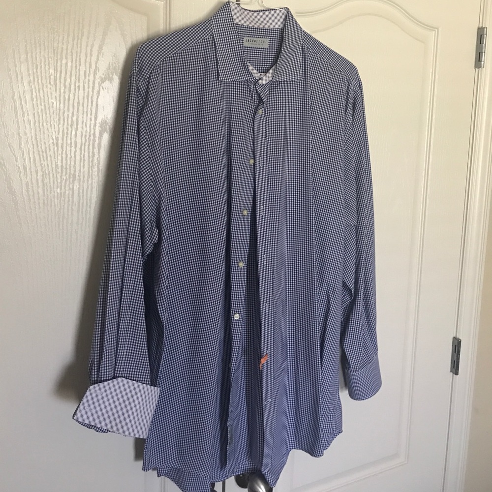 Men’s Long Sleeve Thomas Dean Dress Shirt