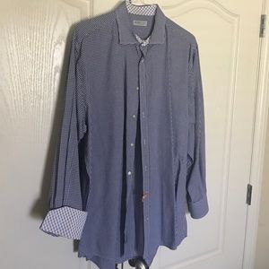 Men’s Long Sleeve Thomas Dean Dress Shirt