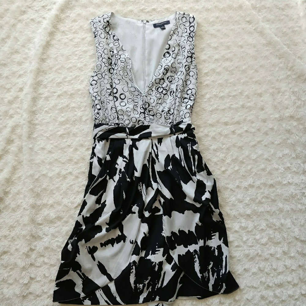Banana Republic Black and White dress
