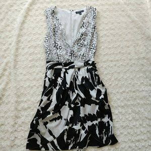 Banana Republic Black and White dress