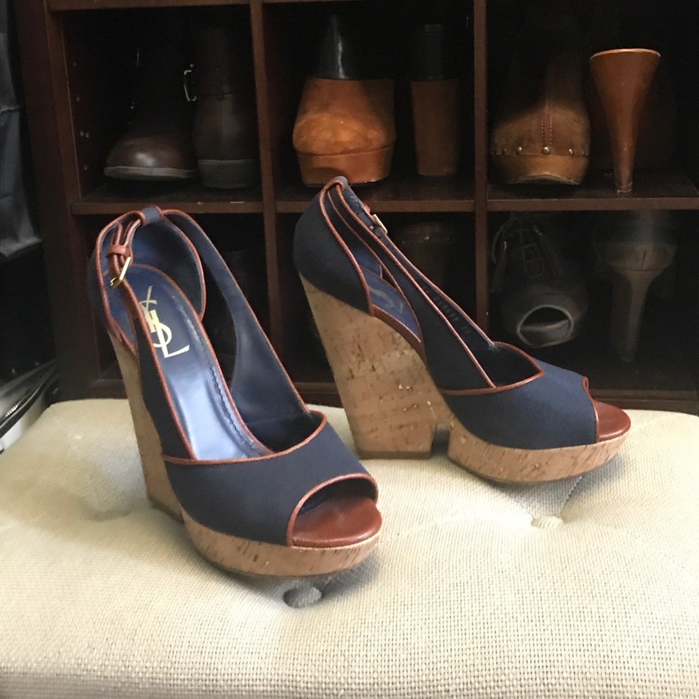 Yves Saint Laurent Wedges
