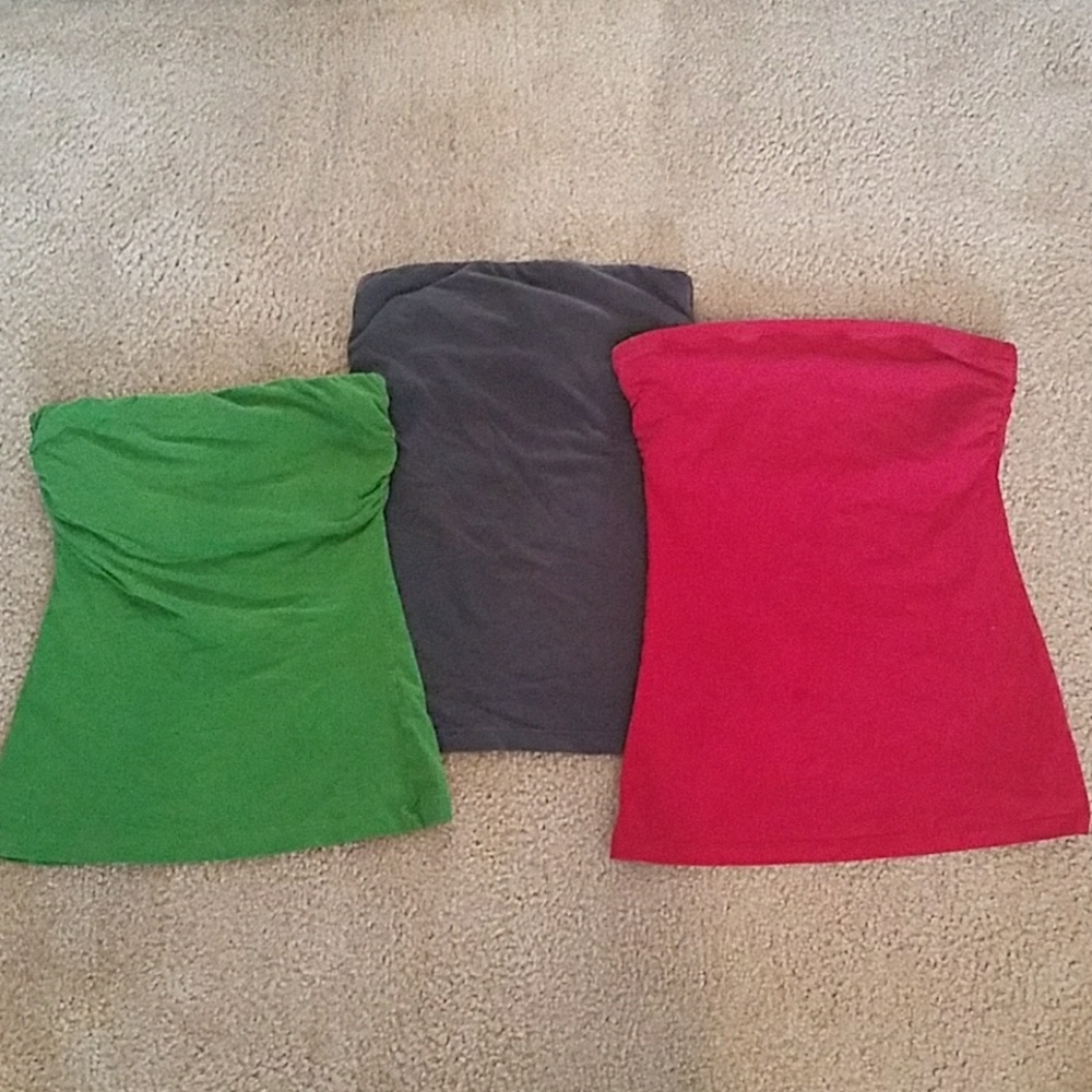 💚🖤❤💜Tube tops