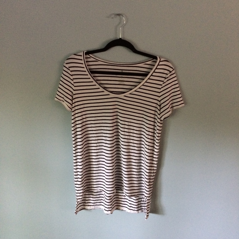 AEO soft and sexy striped tee