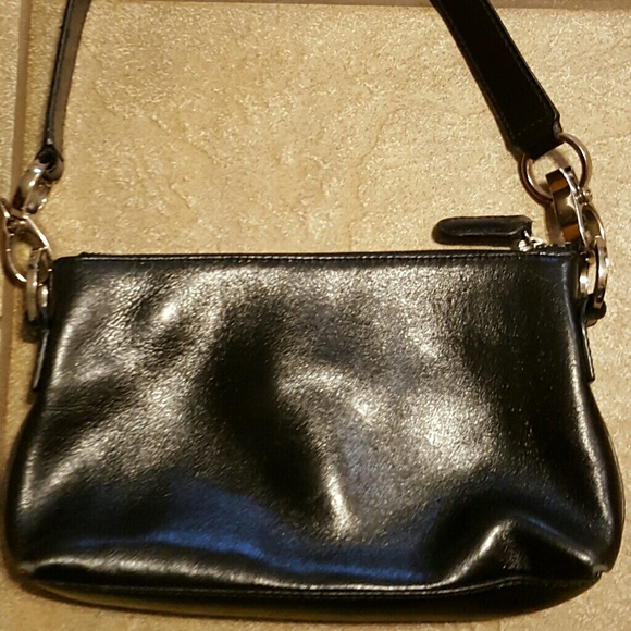 Black Leather Purse - Preston & York - Picture 2 of 6
