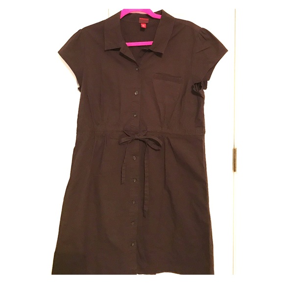 Merona Dresses & Skirts - Dark brown cotton dress