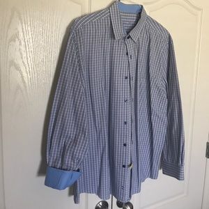 Men’s Long Sleeve Tasso Elba Dress Shirt