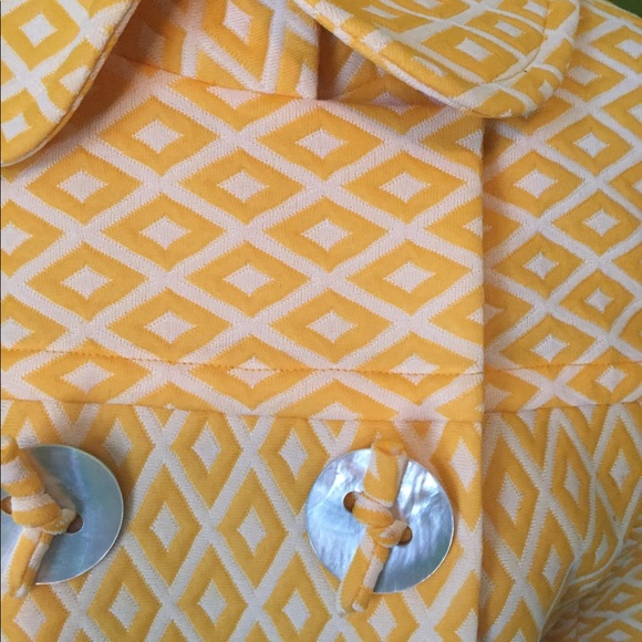 Kay Cantonwine Vintage Yellow Coat - Picture 3 of 6