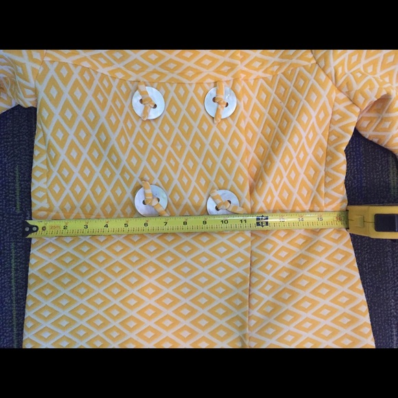 Kay Cantonwine Vintage Yellow Coat - Picture 5 of 6