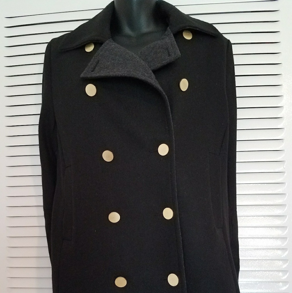 Snazzy Pea Coat