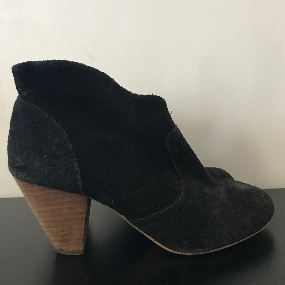 Suede Steve Madden Ankle Booties
