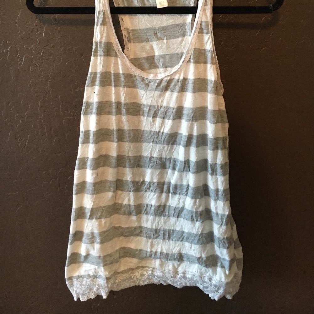 Stripped tank top