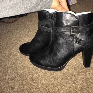 Rialto Heeled Black Booties