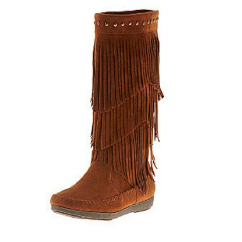 Women's Fringe Boots