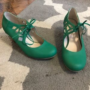 Lasercut Heels - only worn twice! Lasercut Heels - only worn twice!