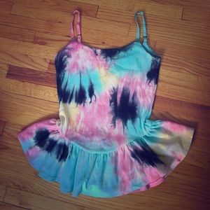 Multi-colored Betsey Johnson Tank Multi-colored Betsey Johnson Tank