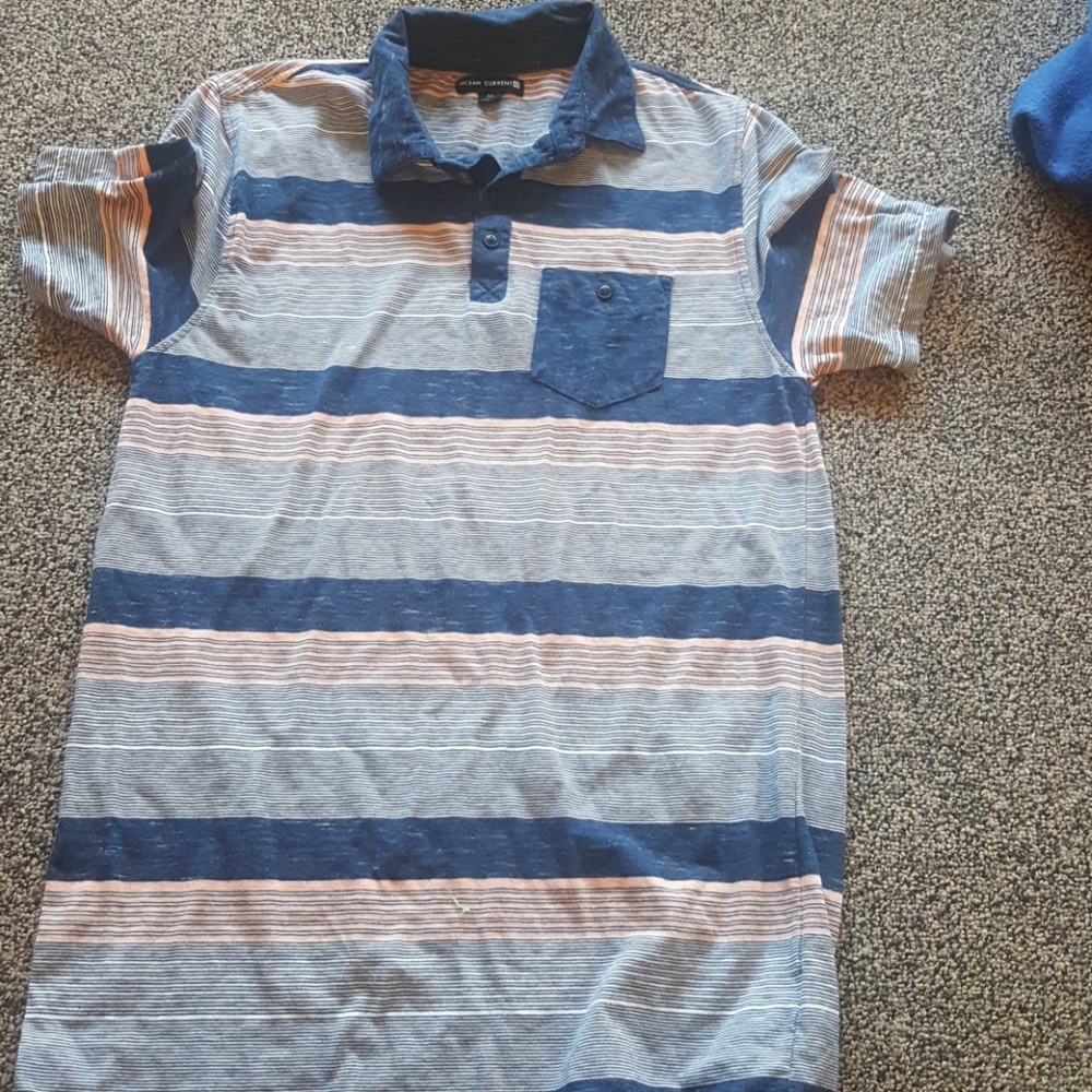 Nice striped polo!