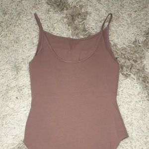 Forever 21 Nude Basic Bodysuit Forever 21 Nude Basic Bodysuit