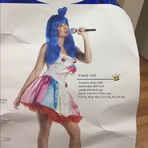 Katie Perry Halloween costume