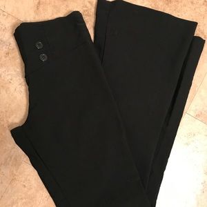 Black dress pants (some flare)