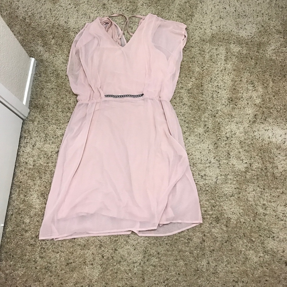 Pink cocktail dress