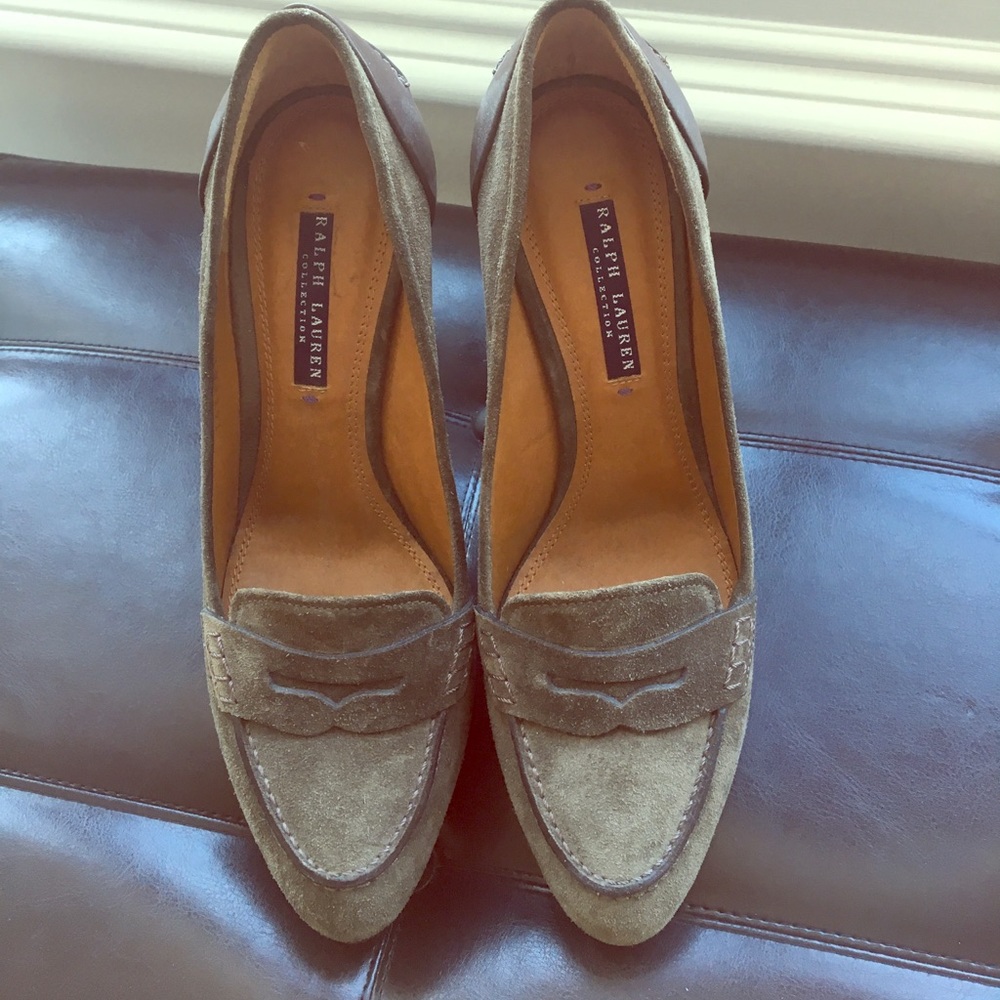Ralph Lauren winter pumps