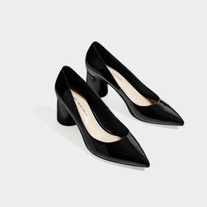 Zara Basic Collection Pointed Toe Pumps Zara Basic Collection Pointed Toe Pumps
