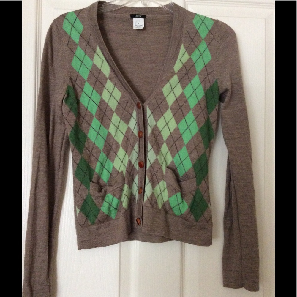 J crew cardigan