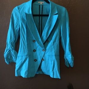 Blue formal jacket