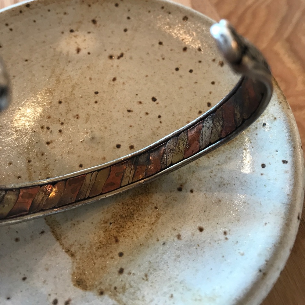 Funky Etched Cuff - Picture 4 of 4